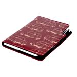 Diár DESIGN denný B6 2026 český - bordová - Maluch