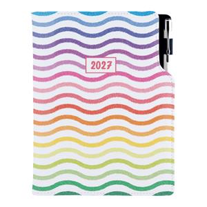 Diár DESIGN denný B6 2027 - Farby