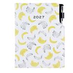 Diár DESIGN denný B6 2027 poľský - Banán