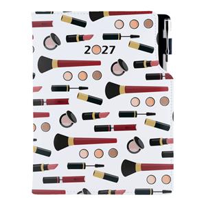 Diár DESIGN denný B6 2027 poľský - Make up