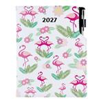 Diár DESIGN denný B6 2027 poľský - PLameniak