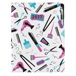 Diár DESIGN dennýA4 2027 poľský - KADERNÍCKY Hairdresser