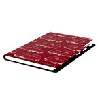 Diár DESIGN týždenný A4 2026 český - bordová - Maluch