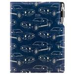 Diár DESIGN týždenný A4 2026 polský - modrá - Mustang