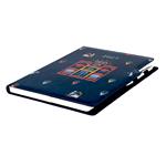 Diár DESIGN týždenný A4 2027 český - modrá - Hotel