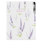 Diár DESIGN týždenný A4 2027 - Levanduľa