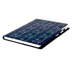 Diár DESIGN týždenný A4 2027 - modrá - Flamingo