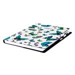 Diár DESIGN týždenný A4 2027 - Motýle modré