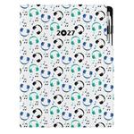 Diár DESIGN týždenný A4 2027 - Music