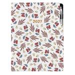 Diár DESIGN týždenný A4 2027 poľský - Jarabina