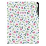 Diár DESIGN týždenný A4 2027 poľský - Jarné kvety