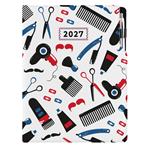 Diár DESIGN týždenný A4 2027 poľský - KADERNÍCKY Barber