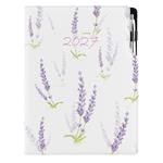 Diár DESIGN týždenný A4 2027 poľský - Levanduľa