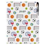 Diár DESIGN týždenný A4 2027 poľský - Šport