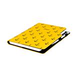 Diár DESIGN týždenný A4 2027 - žltá - Námorník - kotvy