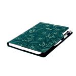 Diár DESIGN týždenný A5 2026 český - zelená - Kvety