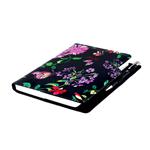 Diár DESIGN týždenný A5 2026 - čierna - Kvety