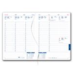 Diár DESIGN týždenný A5 2026 poľský - PLameniak