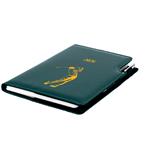 Diár DESIGN týždenný A5 2026 - zelená - Golf muž
