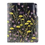 Diár DESIGN týždenný A5 2027 český - čierna - Lúka