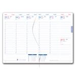 Diár DESIGN týždenný A5 2027 český - Jarné kvety