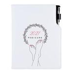 Diár DESIGN týždenný A5 2027 český - Pedikúra