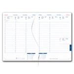 Diár DESIGN týždenný A5 2027 poľský - Jesenné kvety