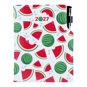 Diár DESIGN týždenný A5 2027 poľský - Melón