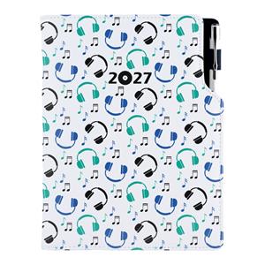 Diár DESIGN týždenný A5 2027 poľský - Music