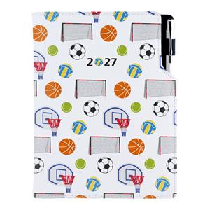 Diár DESIGN týždenný A5 2027 poľský - Šport