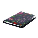 Diár DESIGN týždenný A5 2027 slovenský - čierna - Kvety