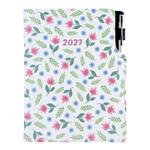 Diár DESIGN týždenný A5 2027 slovenský - Jarné kvety