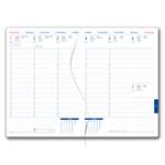 Diár DESIGN týždenný A5 2027 slovenský - žltá - Námorník - kotvy