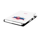 Diár DESIGN týždenný B5 2027 - biela - Slovensko - vlajka