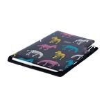 Diár DESIGN týždenný B5 2027 český - čierna - zebra