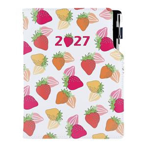 Diár DESIGN týždenný B5 2027 poľský - Jahoda