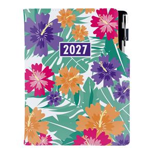 Diár DESIGN týždenný B5 2027 poľský - Tropic