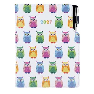 Diár DESIGN týždenný B5 2027 - Sova