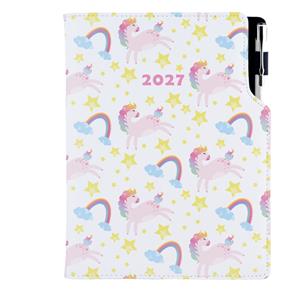 Diár DESIGN týždenný B5 2027 - Unicorn