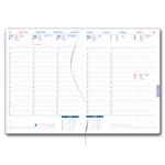 Diár DESIGN týždenný B6 2027 - Chilli