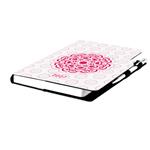 Diár DESIGN týždenný B6 2027 - Mandala červená