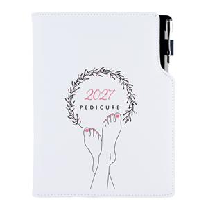 Diár DESIGN týždenný B6 2027 - Pedikúra