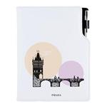 Diár DESIGN týždenný B6 2027 - Praha