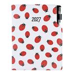 Diár DESIGN týždenný špeciál A5 2027 - Lienka