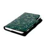 Diár DESIGN týždenný vreckový 2027 český - zelená - Kvety