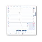 Diár DESIGN týždenný vreckový 2027 český - žltá - Gepard