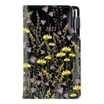 Diár DESIGN týždenný vreckový 2027 poľský - čierna- lúka