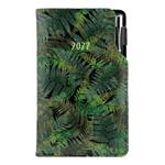 Diár DESIGN týždenný vreckový 2027 poľský - čierná- Papraď