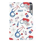 Diár DESIGN týždenný vreckový 2027 poľský - Doktor