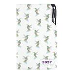 Diár DESIGN týždenný vreckový 2027 poľský - Kolibrík